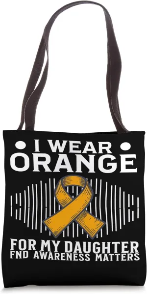 Support FND Awareness Functional Neurological Disorder Tote Bag