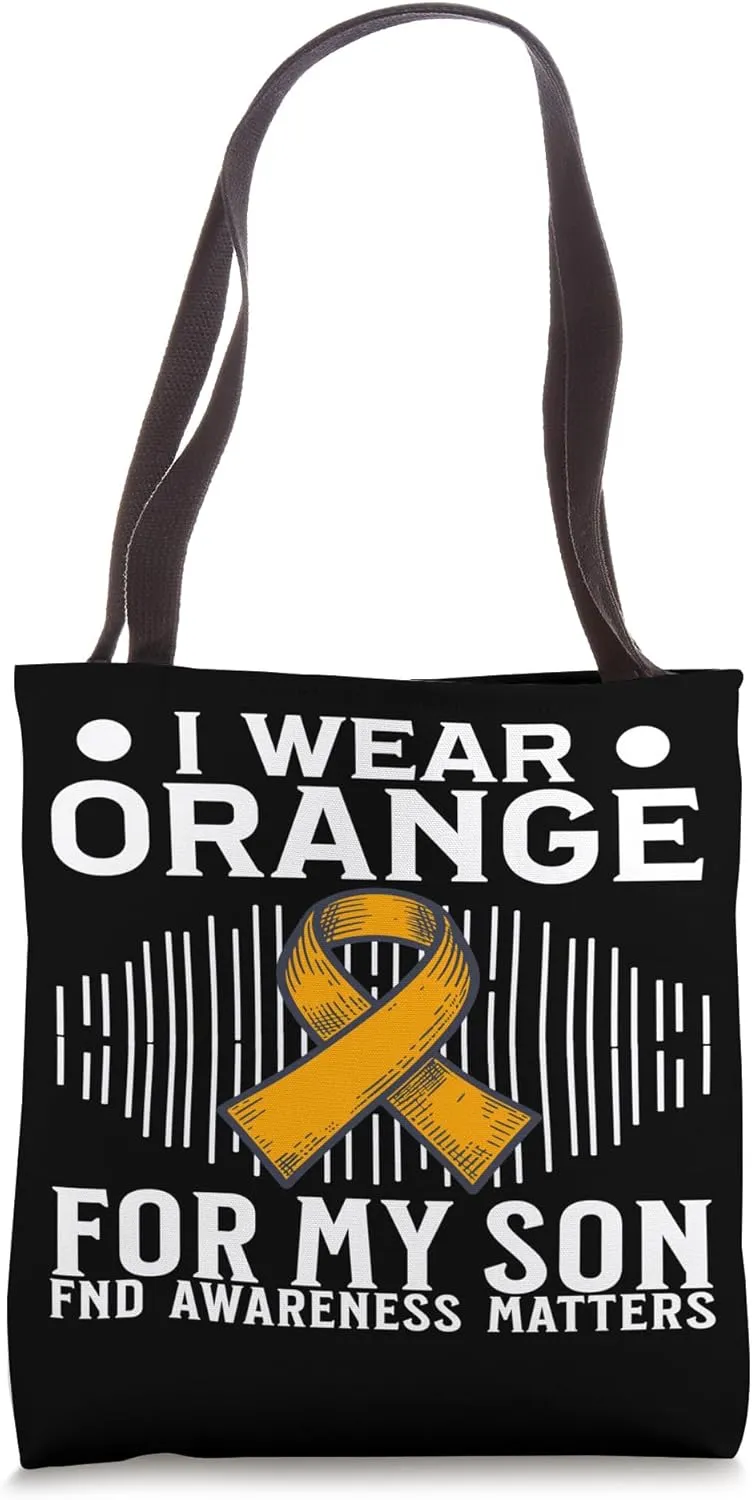 Support FND Awareness Functional Neurological Disorder Tote Bag