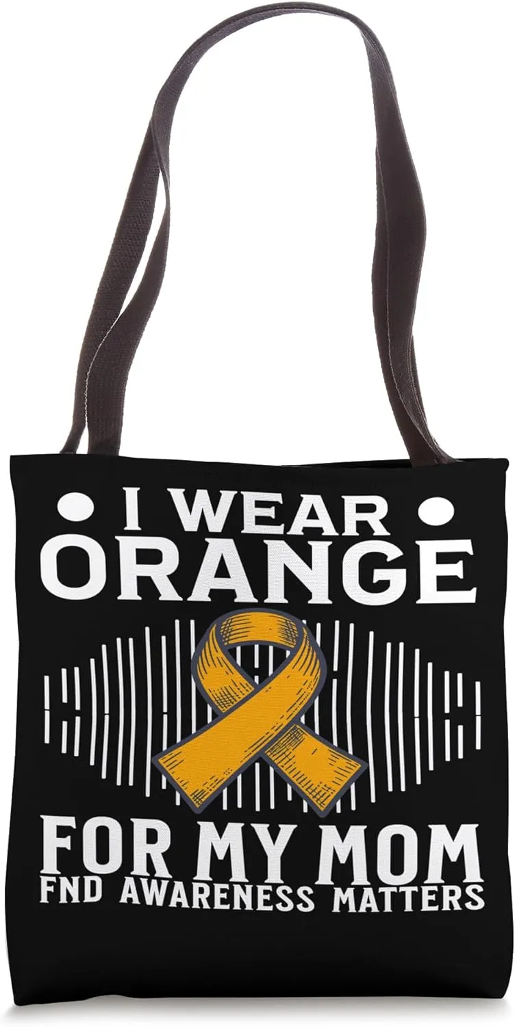 Support FND Awareness Functional Neurological Disorder Tote Bag