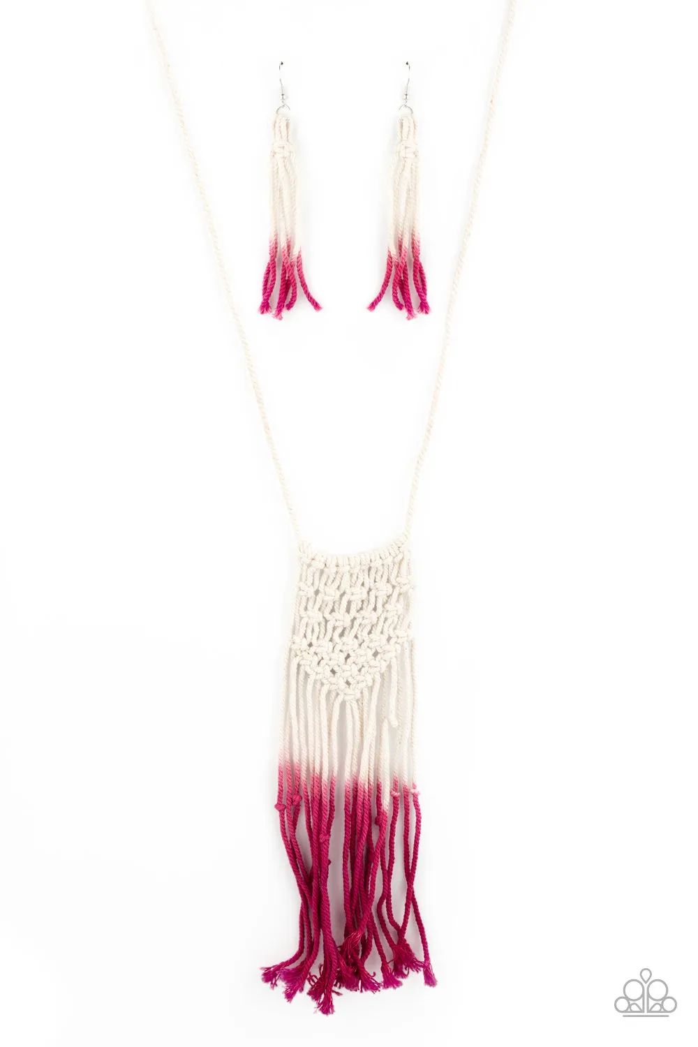 Surfin The Net - Pink Paparazzi Accessories