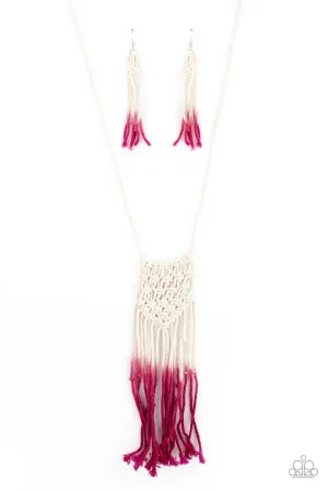Surfin The Net - Pink Paparazzi Accessories