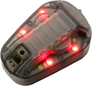 Tactical Helmet Light Signal Light Military IFF Helmet Light Flashlight Survival Signal Light for Outdoor Sports with LED   IR/Strobe