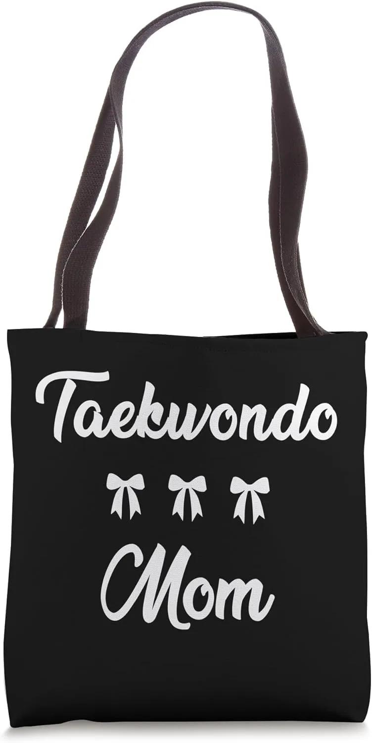 Taekwondo Mom Martial Art Sports Moms Stylish Game Day Tote Bag
