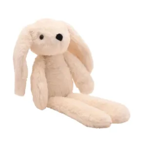 Talia The Plush Long Leg Cream Bunny