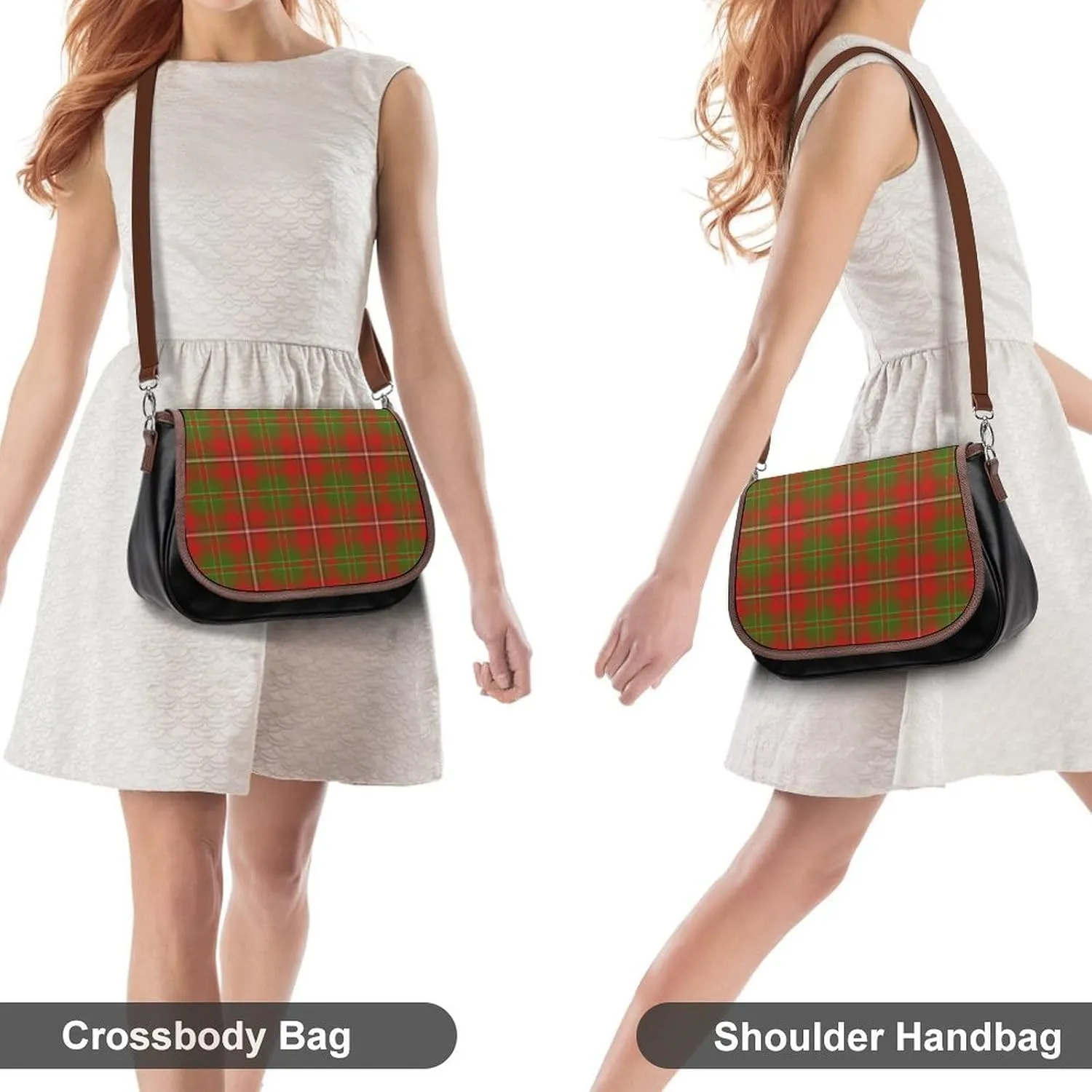 The Look of Warm Oak Wood Grain Texture Leather Decorative Crossbody Strap Backpack, Large Capacity Shoulder Bag