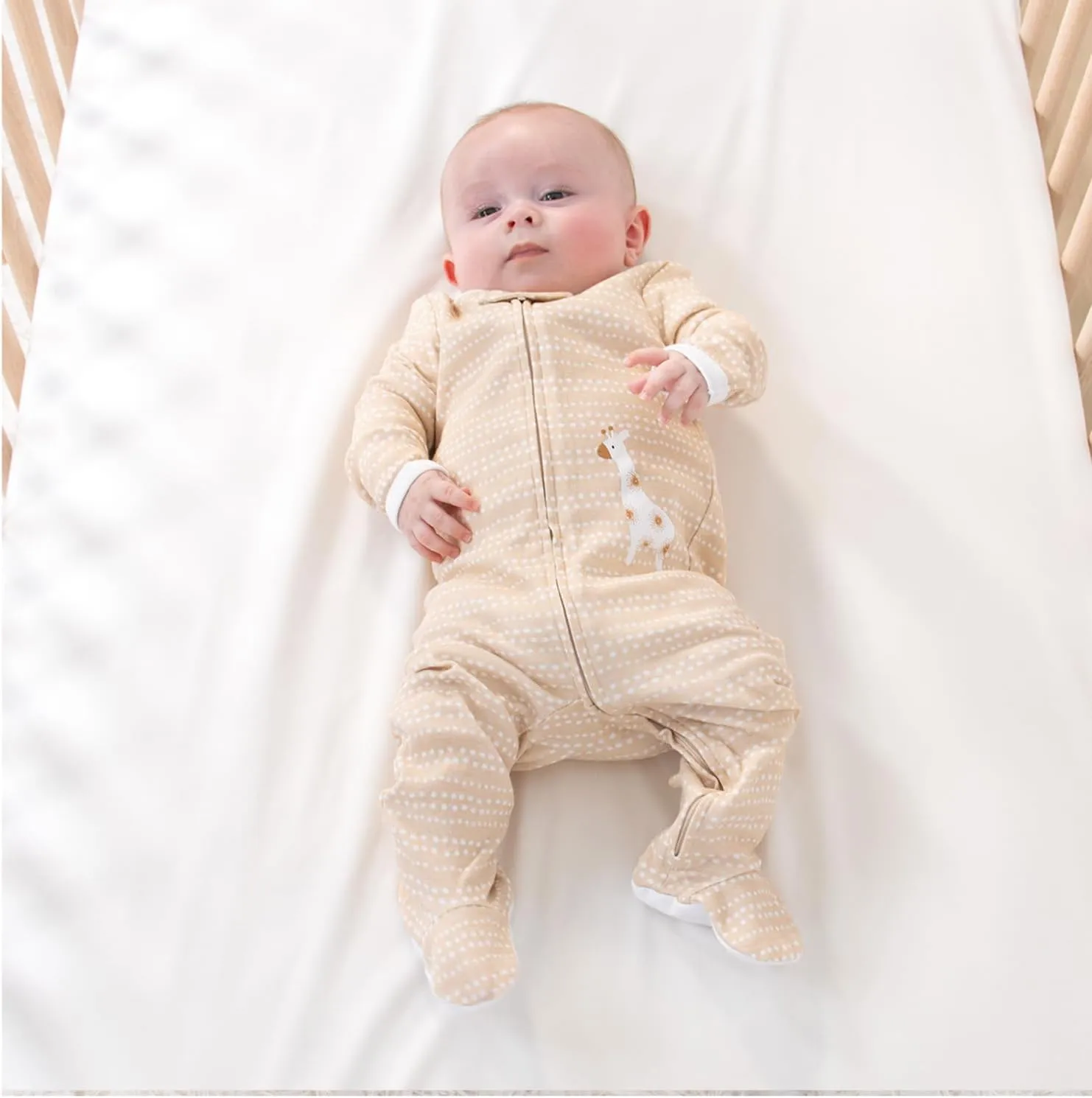 The Peanutshell Baby Sleeper 3 Pack Set - Newborns & Infants 0-9 Months, Newborn Baby Boy & Girl Sleepers - Serene Safari