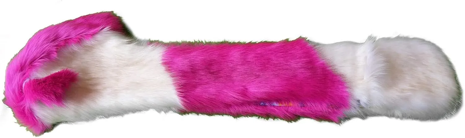 Thickened Animal Hat Hood Faux Fur Hood Scarfs Full Pockets Ear Cap Hoodie Furry Gloves