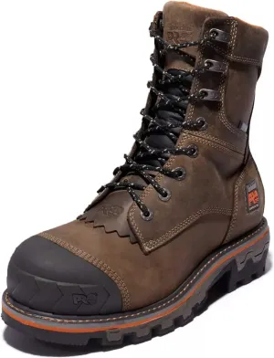 Timberland PRO Boondock HD, Men's, Brown, Comp Toe, EH, WP, 8 Inch (12.0 M)