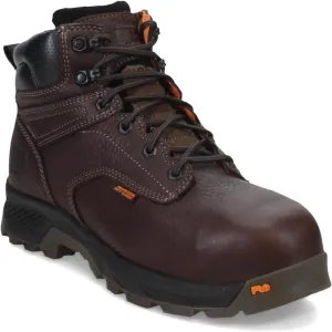 Timberland PRO Men's Titan EV 6" Composite Safety Toe Internal Metguard Industrial Work Boot, Brown, 9.5 Wide