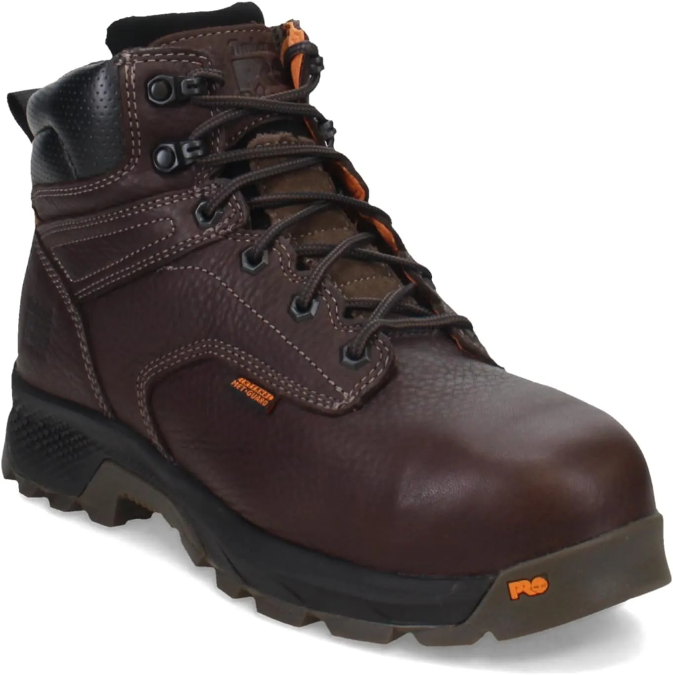 Timberland PRO Men's Titan EV 6" Composite Safety Toe Internal Metguard Industrial Work Boot, Brown, 9.5 Wide