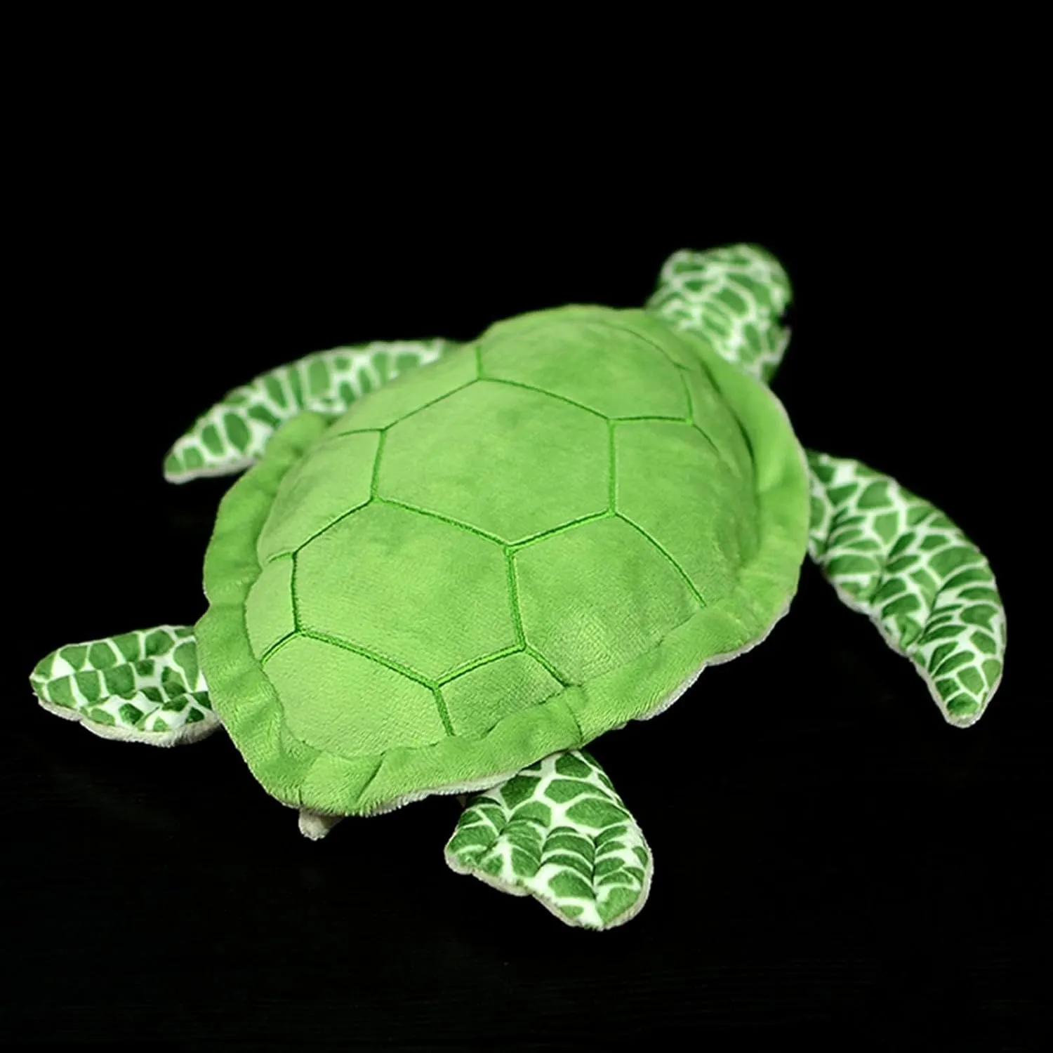 Tiny Heart Sea Turtle Stuffed Animal with Babies, Mommy Turtle Plush Toy with Zipper Pocket, Mini Hatchling Plushie Birthday Party Gift for Kids Girl Boy