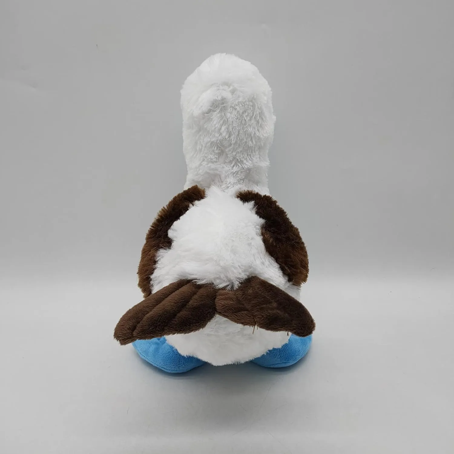 Tiny Heart Simulation Blue Footed Booby Plush Toy, 10.62inch Super Soft and Cute Blue Footed Booby Stuffed Animal Toys Fun Kids Gift Home Decor