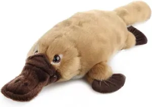 Tiny Heart Simulation Platypus Plush Toy, 14.96" Platypus Stuffed Animal, Super Soft Realistic Cute Kids Christmas, Home Decor