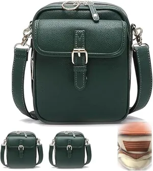 Tojoyride Crossbody Bag, 2025 Vintage Anti Theft Purse, Built in Wallet, Small Crossbody Bags for Women