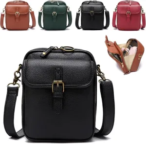 Tojoyride Crossbody Bag, Urvashi Crossbody Leather Bag, To Joy Ride Cross Body Purse, Vintage Anti Theft Purse for Women