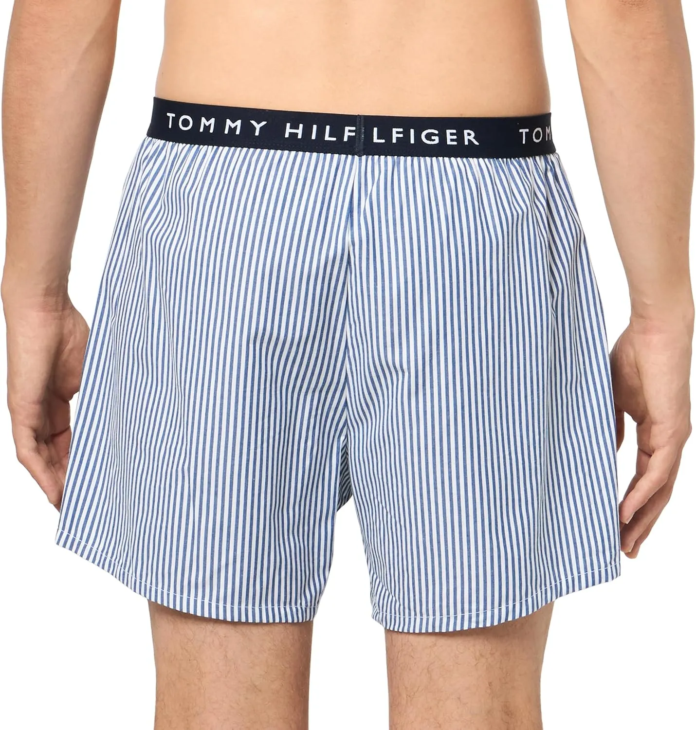 Tommy Hilfiger Men's Cotton Classics Woven Boxers, 4-Pack