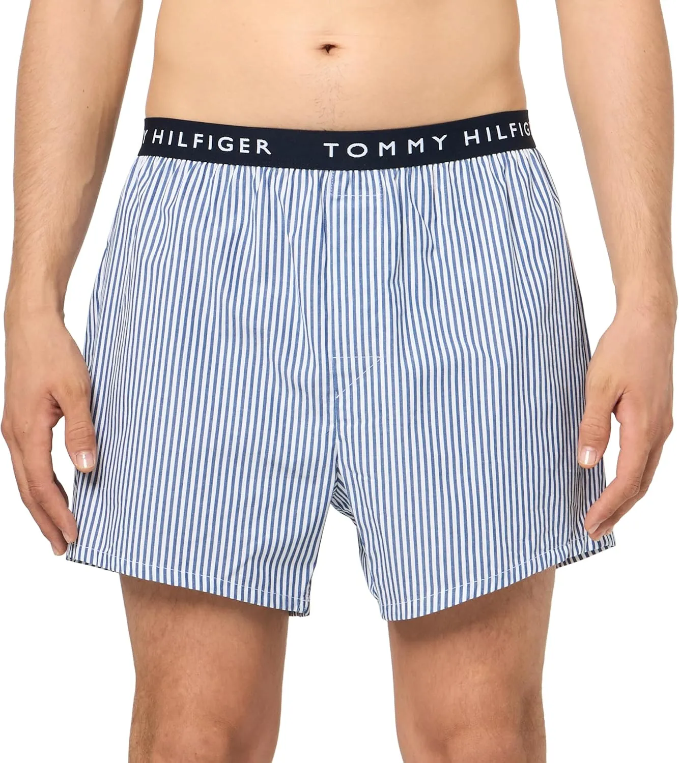 Tommy Hilfiger Men's Cotton Classics Woven Boxers, 4-Pack