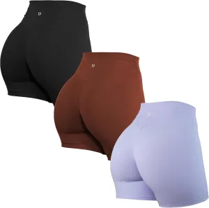TomTiger Workout Shorts for Women High Waist Gym Shorts Bike Running Active Exercise Yoga Shorts Tummy Control