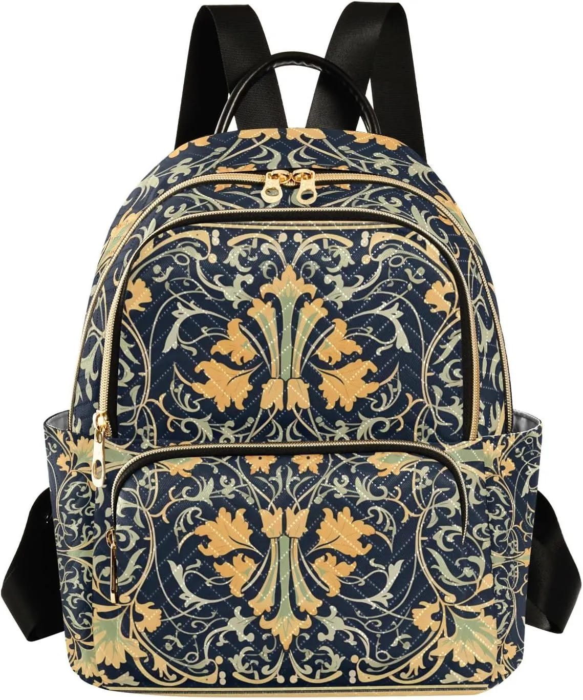 Travel Backpack Purse for Women Fashion Anti-theft Work Casual Arabian Arabic Pattern 3 Daypack Shoulder Bag Medium Size