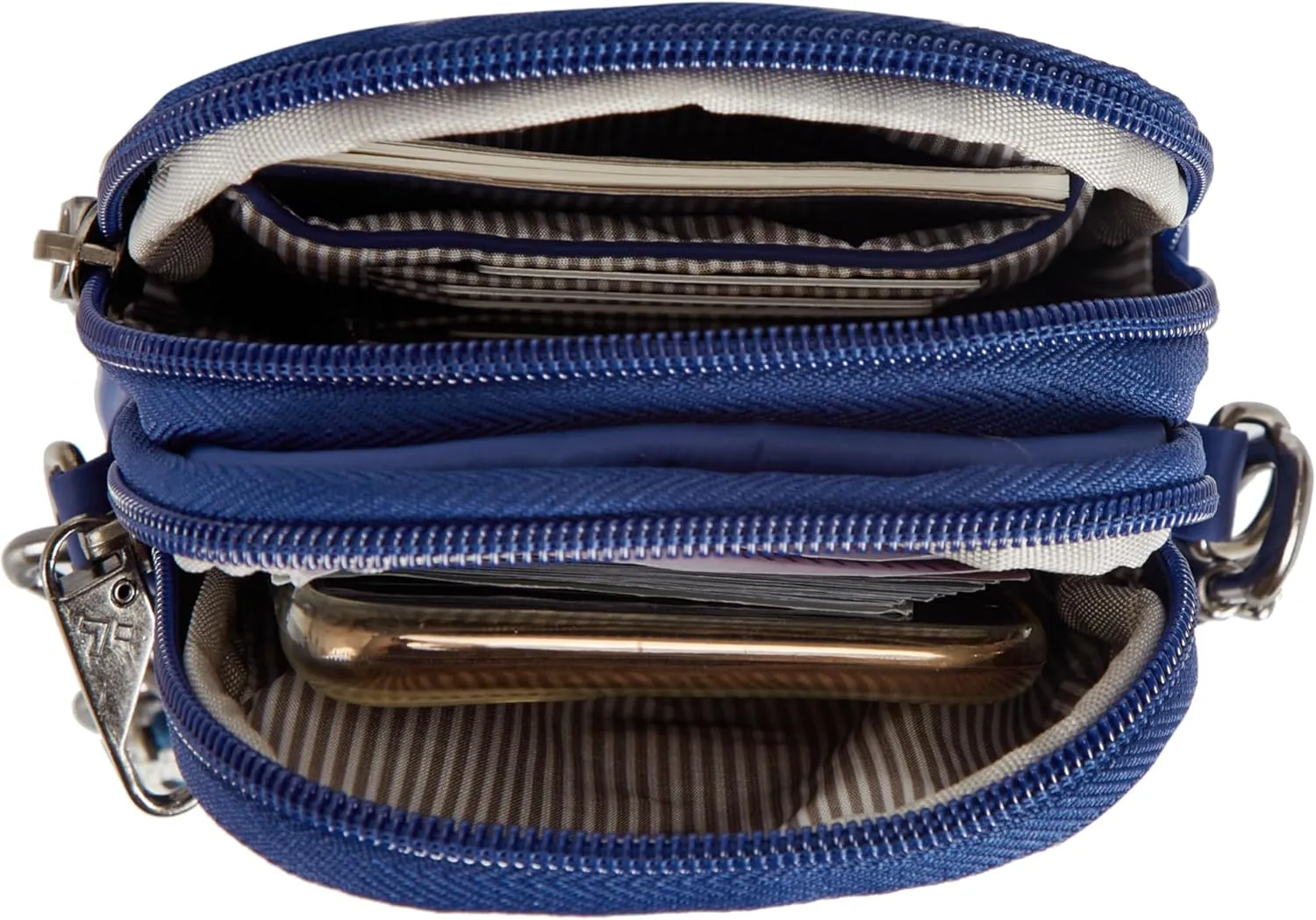 Travelon Anti-Theft Boho 2 Compartment Phone Crossbody
