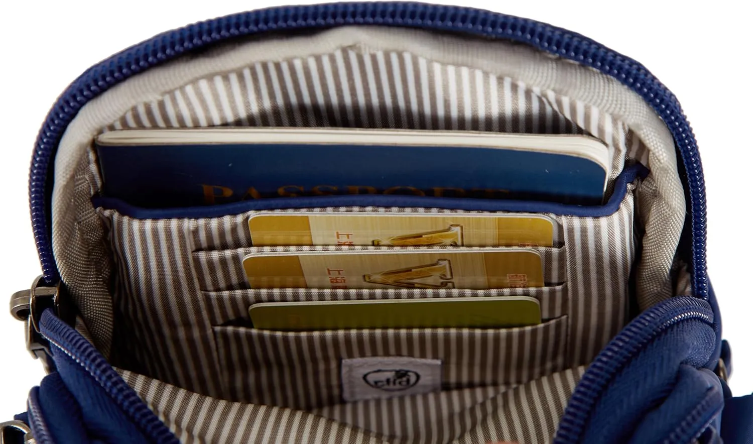 Travelon Anti-Theft Boho 2 Compartment Phone Crossbody