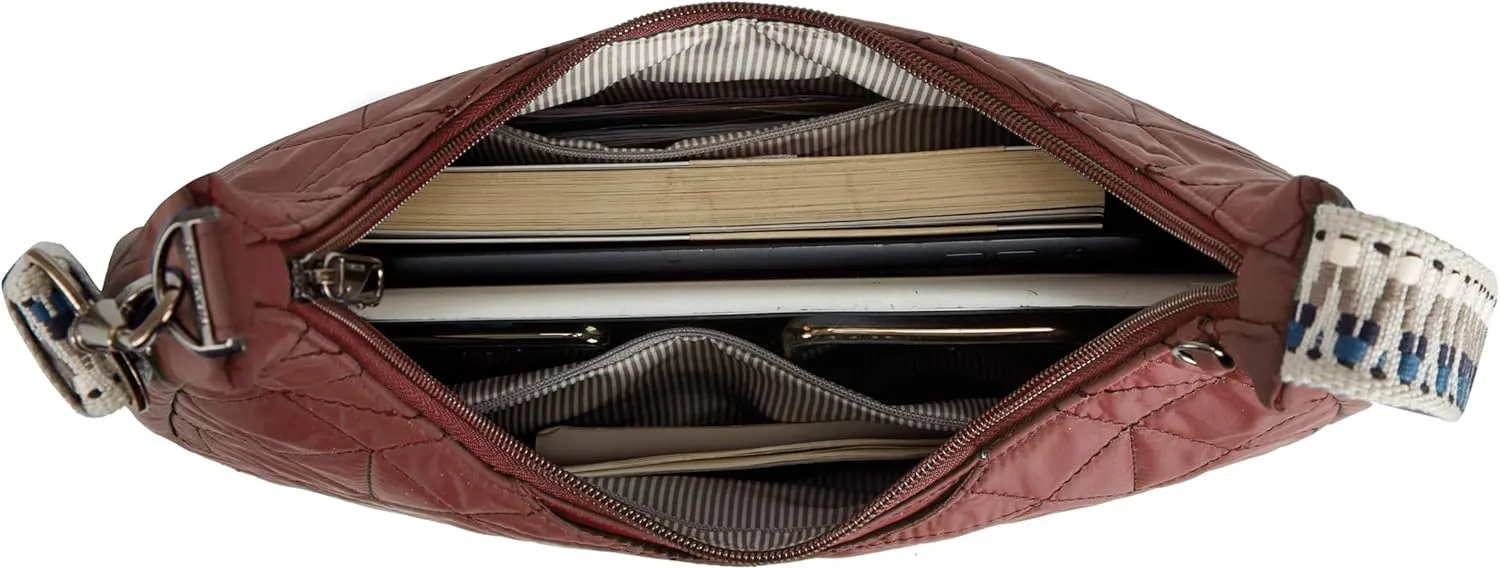 Travelon Anti-Theft Boho Slouchy Crossbody