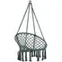 Tri-Weave Macrame Hammock Chair