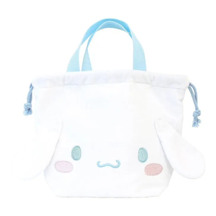 T's Factory Sanrio Cinnamoroll Plush Multi-purpose Drawstring Bag