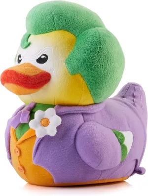 TUBBZ Plush: Batman The Dark Knight - The Joker Cosplaying Rubber Duck Soft Plush Collectible Toy