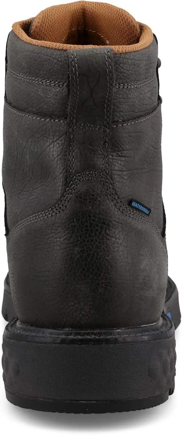 Twisted X Men's 6" Work Boot, Moc Toe with CellStretch
