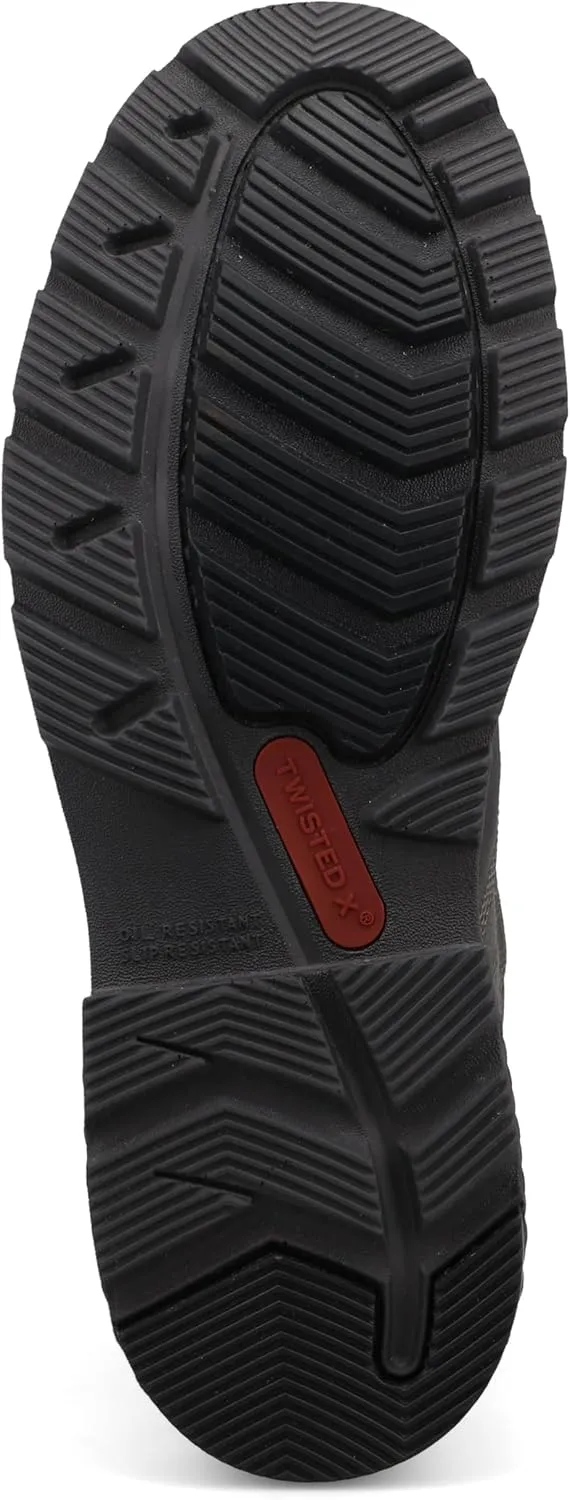 Twisted X Men's 6" Work Boot, Moc Toe with CellStretch
