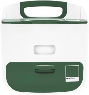 Ubbi Portable Diaper Changing Station Diaper Storage Caddy Organizer, Stores Baby Diapers, Wipes & Baby Accessories, Pantone Green