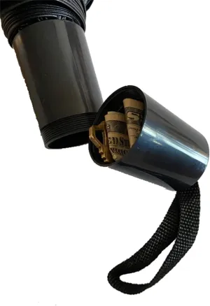Umbrella Safe Diversion by Stash-it, Rings… Great Decoy for Travel or at Home, Take it anywhere. Bottom Compartment Unscrews to Store and hide Your Valuables.