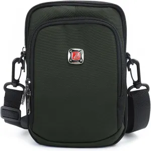 Unisex Casual Fashion Multifunctional Mini Shoulder Bag Crossbody Bag Travel Passport Wallet Bag