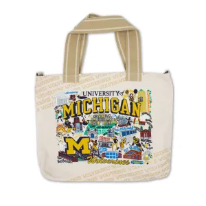University of Michigan Collegiate Tote Bag