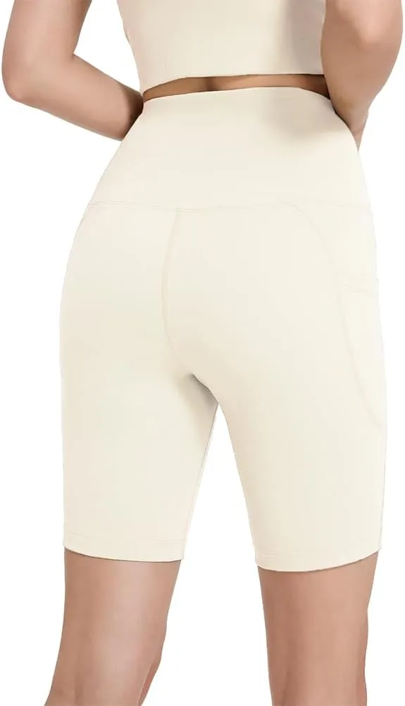 UNWAVER Womens High Waist Yoga Pants with Pockets, Tummy Control Workout Running Yoga Leggings for Women
