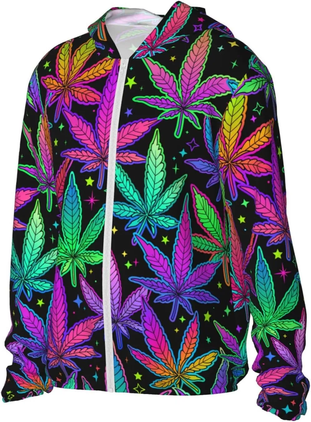 UPF 50  Women's Men's Seaside Hoodie - Sun Protective