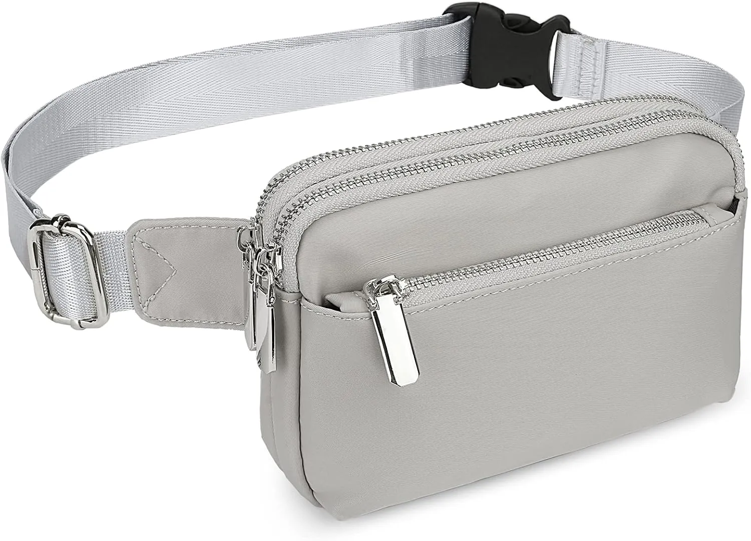 Uromee Fanny Packs for Women Crossbody Belt Bag Nylon Fashion Mini Waist Bag Everywhere Travel Hiking Running Adjustable Strap