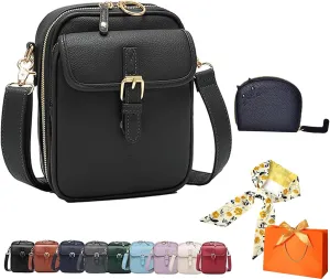 Urvashi Crossbody Leather Bag, Collaboraten1 Crossbody Leather Bag, Anti-Theft Vintage Shoulder Bag Purse