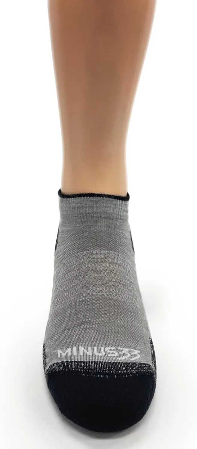 USA Made - No Show Socks - Running Socks - Merino Wool - Mountain Heritage