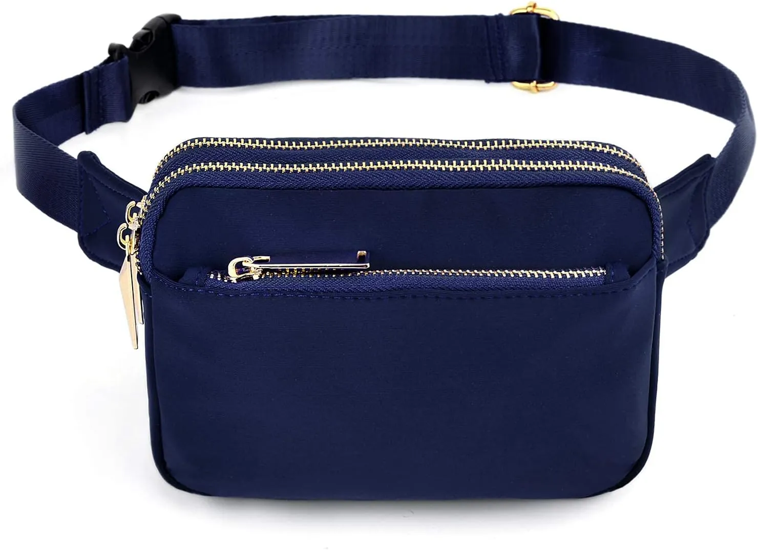 UTO Fanny Pack for Women Crossbody Trendy Fashion Belt Purse Chest Waist Hip Bumbag for Outdoor Shopping Travel Hiking