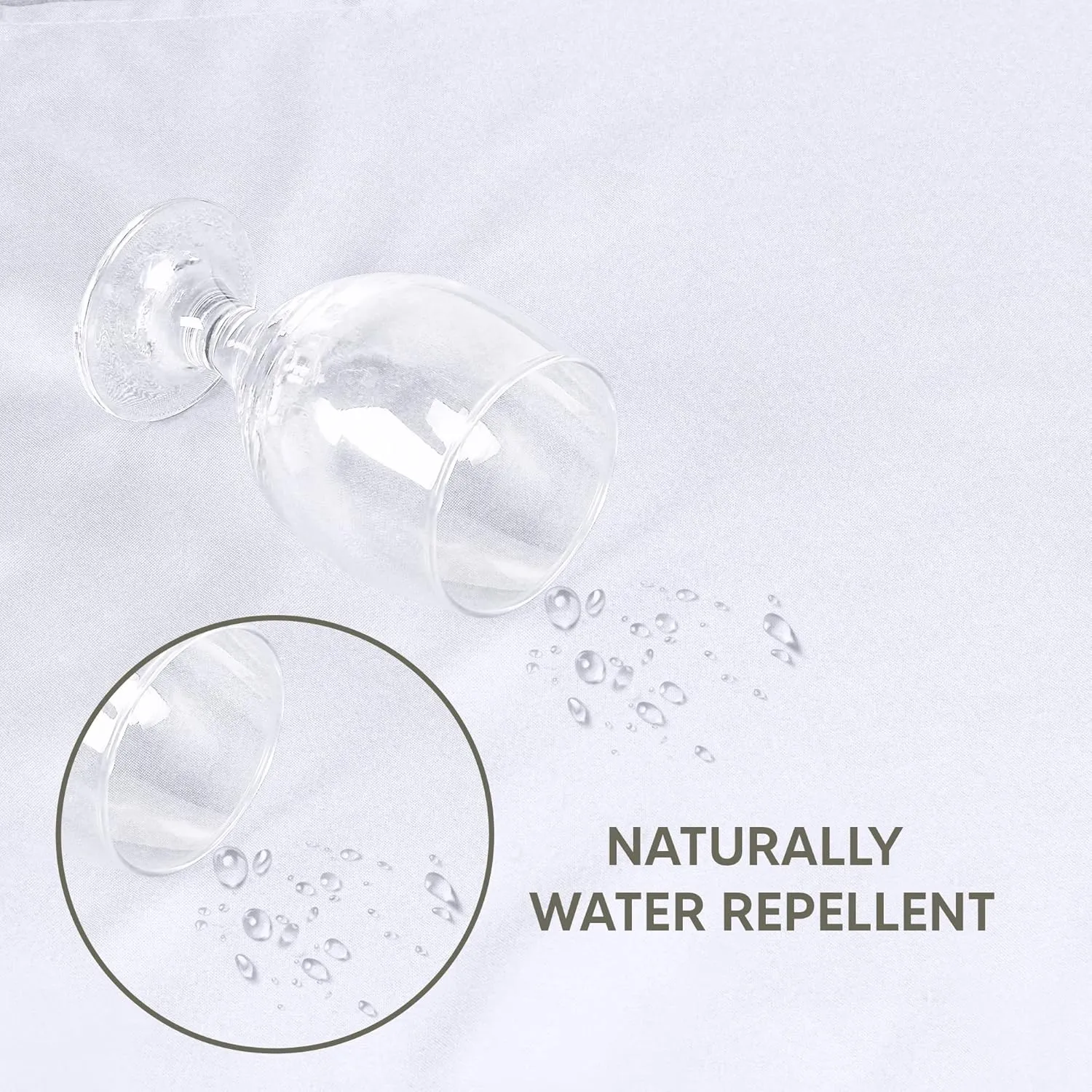 Utopia Kitchen 2 Pack 6 Foot Rectangle Table Cloth [90x132 Inches, White] Stain and Wrinkle Resistant Tablecloth Washable Polyester Cover for Dining, Buffet Parties, Picnic and Weddings