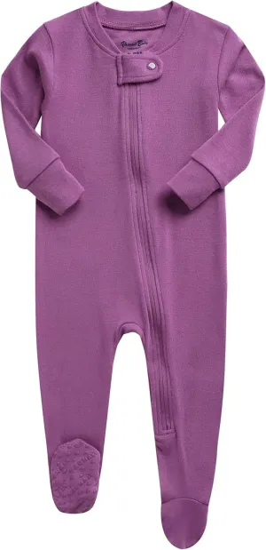 VAENAIT BABY Preemie Infant Boys Girls Footie Pajama Footed Sleep and Play Premium Modal Pajamas Available newborn-2T