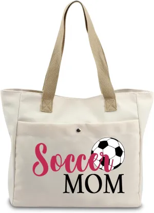 VAMSII Soccer Mom Tote - Coach & Team Gifts Shoulder Bag