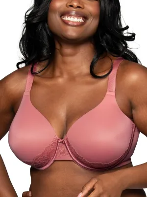 Vanity Fair Women's Beauty Back Full Figure Underwire Smoothing Bra with Lace