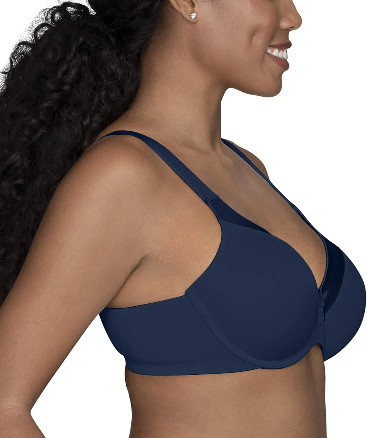 Vanity Fair Women's Illumination Full Figure Zoned-in Support Bra, Lightly Lined Cups Up to DD