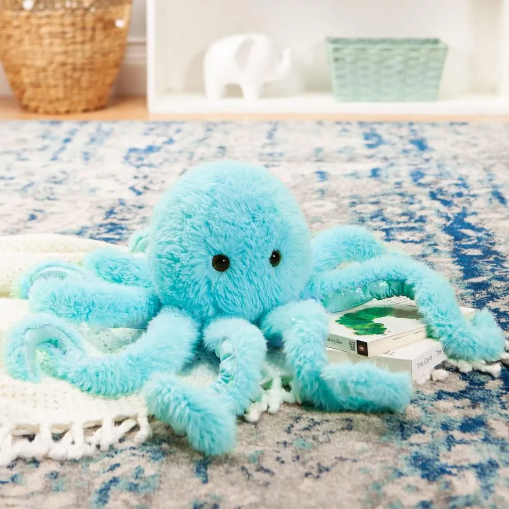 Vermont Teddy Bear Octopus Plush - Octopus Stuffed Animal, Oh So Soft, Green