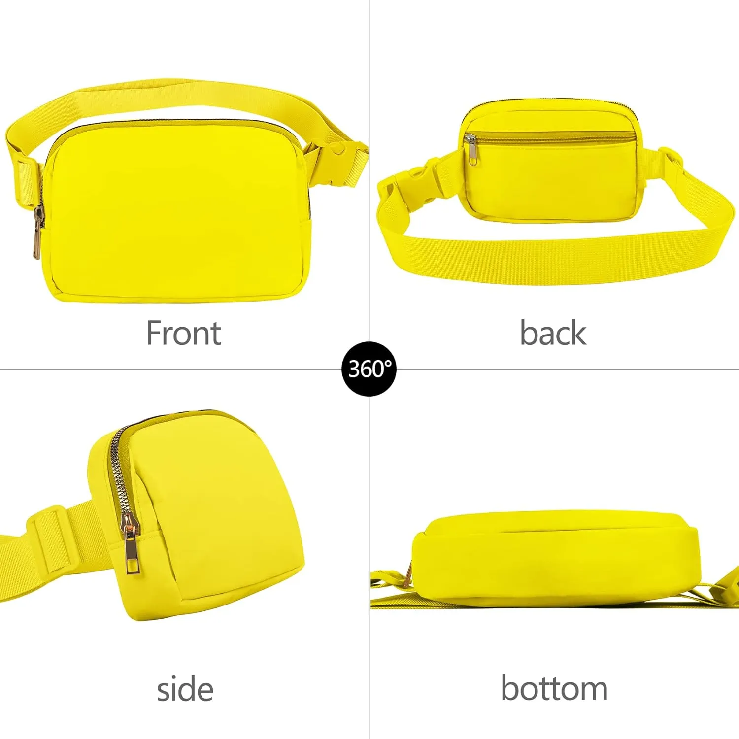VOROLO Fanny Pack For Women And Men Crossbody Bag Belt Bag with Adjustable Strap Mothers Day Gifts