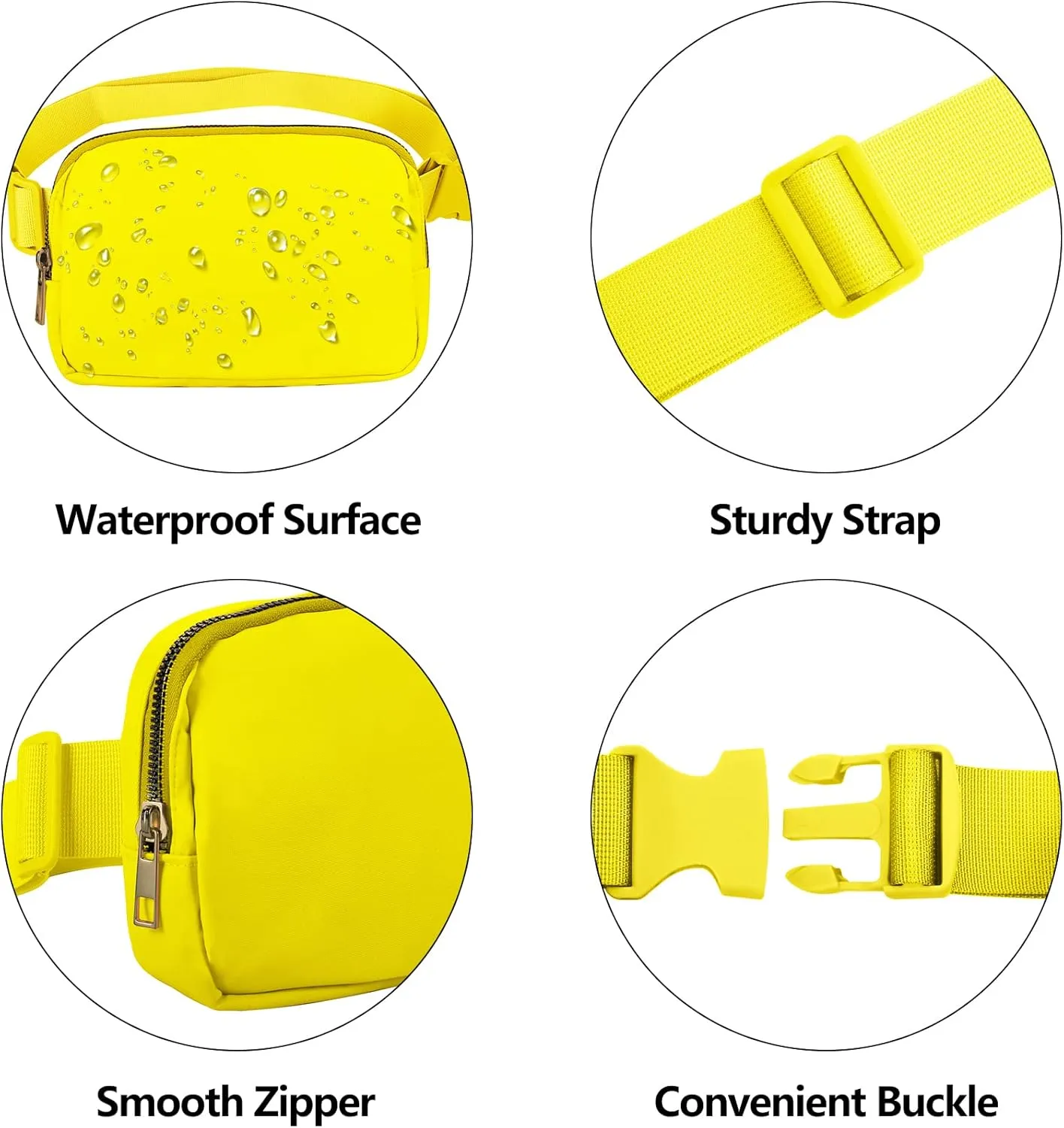 VOROLO Fanny Pack For Women And Men Crossbody Bag Belt Bag with Adjustable Strap Mothers Day Gifts