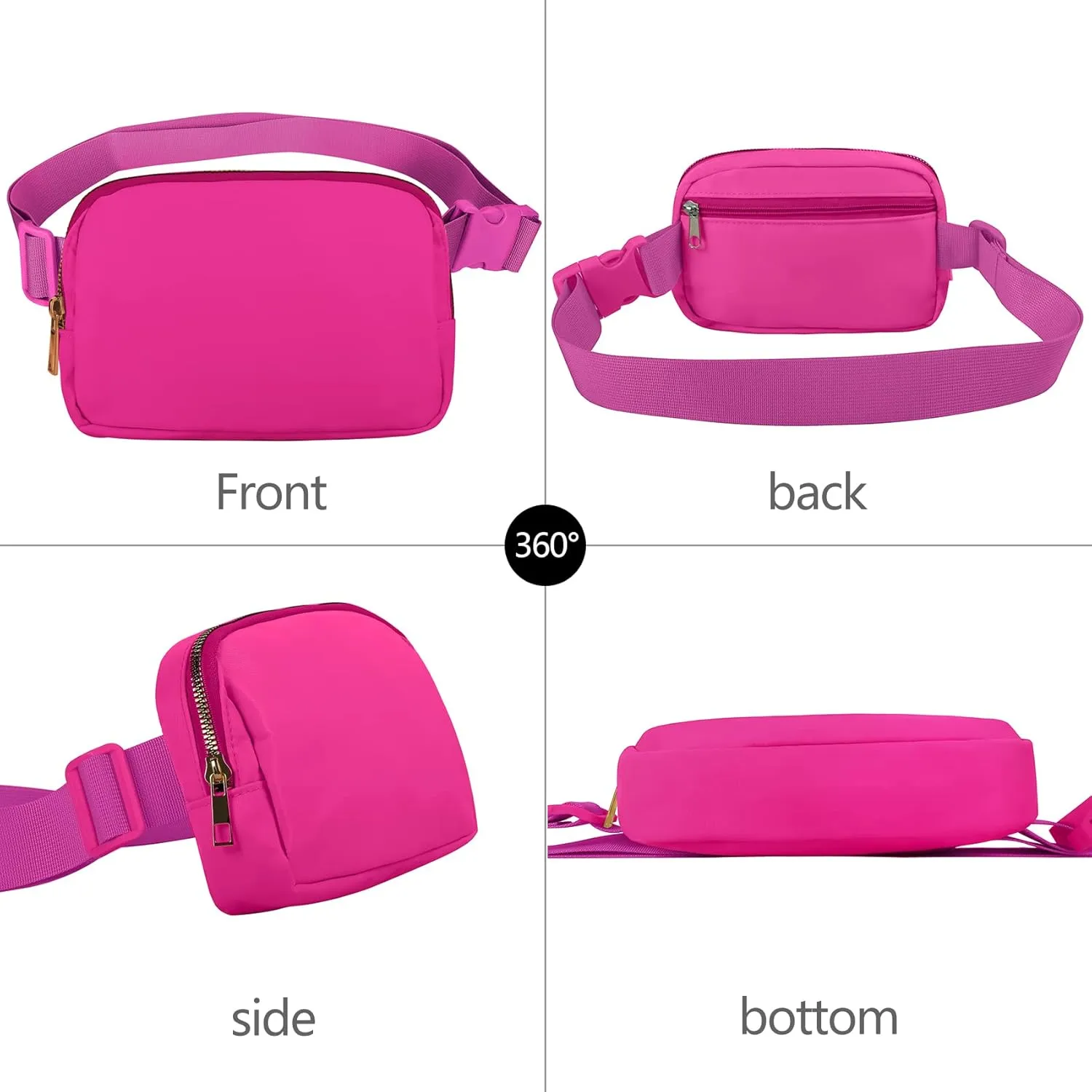 VOROLO Fanny Pack For Women And Men Crossbody Bag Belt Bag with Adjustable Strap Mothers Day Gifts